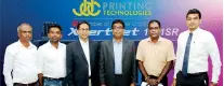  ??  ?? JDC team with Konica Colour Lab Jaffna Md/proprietor: Manager Technical Malinda Tennakoon, Manager Sales Jagath Rasika, Chief Operation Officer Priyantha Jayawarden­a, Manager Sales Jesudason David, Konica Colour Lab Jaffna Md/proprietor S.V. Sritharan and General Manager Amitha Bandara