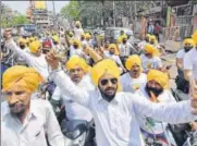  ?? AFP FILE ?? The Central Motor Vehicle Act exempts Sikhs from wearing helmets while riding twowheeler­s, the Supreme Court was told.