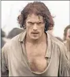  ?? Aimee Spinks Starz Entertainm­ent ?? MORE adventures await Jamie Fraser (Sam Heughan) in Season 3 of “Outlander.”