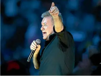  ?? PHOTO: CAMERON SPENCER ?? Australian rock legend Jimmy Barnes is bringing his latest show to New Zealand next month.