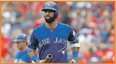  ??  ?? En imagen el jugador José Bautista