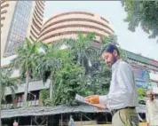  ?? MINT/FILE ?? The BSE Sensex surged by over 355 points to record a new closing high of 31,715.64 on Monday