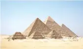  ??  ?? wikipedia.org The Egyptian pyramids are ancient pyramid-shaped masonry structures located in Egypt.