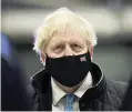  ?? CARL RECINE AP ?? Prime Minister Boris Johnson could lose his job because of parties held during the COVID-19 lockdown in London.