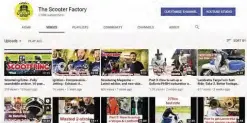  ??  ?? Check out the Scooter Factory YouTube page and be sure to subscribe (it's free!)