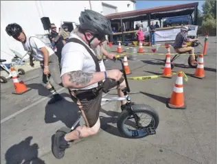  ?? Signal file photo ?? The Child & Family Center is scheduled to host its Trike Derby on Saturday. The event, which is set to take place at Wolf Creek Brewery, is expected to feature adults dressed in costumes racing each other on tricycles, a parade, a dunk tank, a bounce house and craft beer.