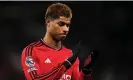  ?? ?? Marcus Rashford has struggled this season and was dropped for Manchester United’s midweek win over Chelsea. Photograph: Oli Scarff/AFP/Getty Images