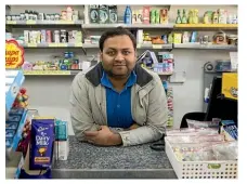  ?? WARWICK SMITH/STUFF ?? Bhavin Patel runs a Palmerston North dairy that does not sell cigarettes. He is uncertain if his business will be able to stay smokefree.