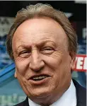  ?? ?? Former Town boss Neil Warnock says he won’t manage again