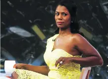  ?? EDUARDO MUNOZ ALVAREZ/GETTY IMAGES ?? Omarosa Manigault Newman’s pop culture career has been fairly straightfo­rward: start with zero; get on television; behave badly; reap the success; repeat.