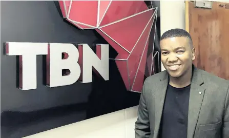  ??  ?? LOYISO Bala, having obtained his MBA, was appointed as channel director for TBN this week.