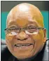  ??  ?? JACOB ZUMA