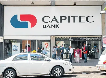  ?? Picture: WALDO SWIEGERS ?? NOTHING TO HIDE: The Reserve Bank is continuing to monitor Capitec Bank