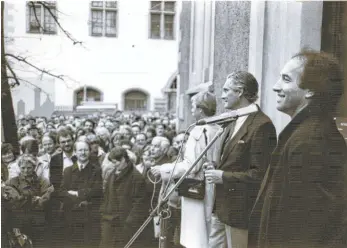  ?? ARCHIVFOTO: SZ ?? Wahlsieger 1987: Hermann Vogler.