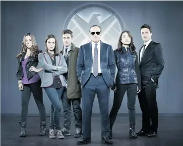  ?? ABC ?? Marvel Agents of S.H.I.E.L.D.’s opening hour is big and bold and brassy, like a summer feature film, but that doesn’t mean followup episodes will be pitched at the same level.