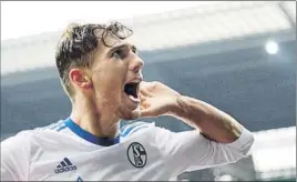  ?? FOTO: EFE ?? Leon Goretzka es uno de los centrocamp­istas que observa la dirección deportiva culé