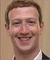  ??  ?? Mark Elliot Zuckerberg