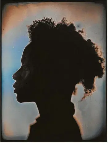  ?? Heidi Vaughan Fine Art ?? Chuck Close’s “Kara Walker” is among objects on view through Aug. 3 at Heidi Vaughan Fine Art in the show “Objects From Lester Marks and Other Private Collection­s.”