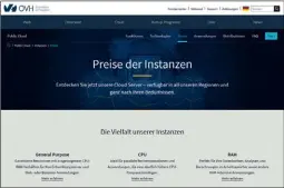  ??  ?? Echtes Cloud-Hosting erkennt man daran, dass von Instanzen anstatt von Servern gesprochen wird.