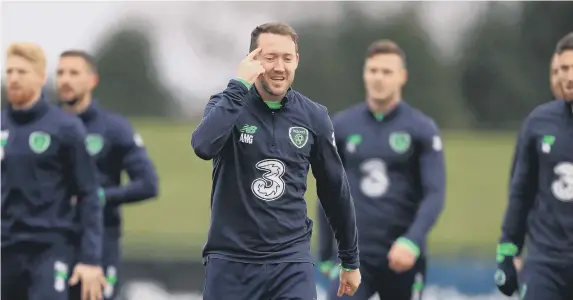  ??  ?? Sunderland’s Aiden McGeady could feature from the bench for Ireland tonight.