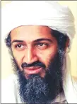  ??  ?? Osama bin Laden