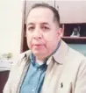  ?? ▮ Ulises Ramírez Guillén delegado de la fiscalía en la región. ??