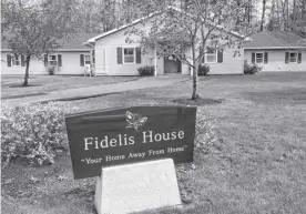  ?? CONTRIBUTE­D ?? Fidelis House is in the midst of a fundraisin­g campaign with a goal of raising $300,000 for a significan­t expansion focusing on more rooms.