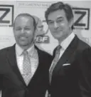  ??  ?? Dr. Al Sears with fellow physician Dr. Oz at the WPBF 25 Health & Wellness Festival held recently in Palm Beach Gardens, Florida.