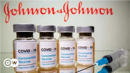  ??  ?? The EMA has backed the J&J vaccine, though it does recognize "very rare" cases of blood clotting linked to the shot