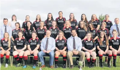  ??  ?? Successful Biggar Under-18 Girls were highly successful last season