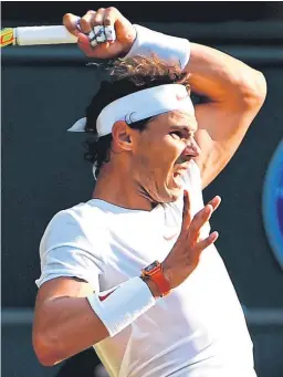  ?? Picture: Getty. ?? Rafael Nadal: 6-3 6-3 6-4 winner over Jiri Vesely.