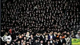  ??  ?? The annual pilgrimage for the feast of Lag B'Omer is staged in Meron around the reputed tomb of Rabbi Shimon Bar Yochai, a second century Talmudic sage