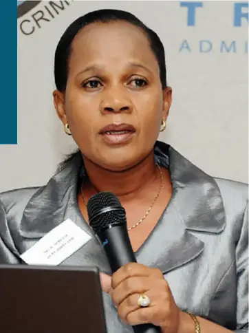  ?? ?? BERA CEO, Rose Seretse