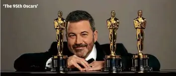  ?? MATT SAYLES, ABC ?? ‘The 95th Oscars’