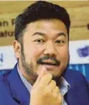  ??  ?? Datuk Seri Megat D Shahriman Zaharudin