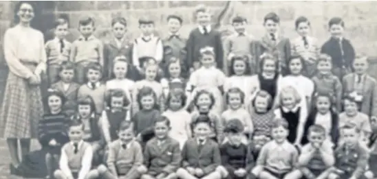  ?? ?? Jean Young (nee Law) supplied this photograph of her Newport Primary class in 1951, and writes: “Seventy years ago this class started their education with Miss Mair. Parents used to say that if Miss Mair had asked us to jump off the pier we would have done it!”