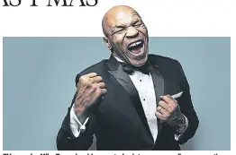  ??  ?? El boxeador Mike Tyson ha sido arrestado siete veces por diversos motivos.