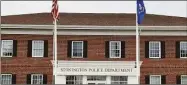  ?? Stonington Police Department ?? Four Stonington Public Works employees will not be discipline­d after an investigat­ion showed they staged photos of syringes in a local park.