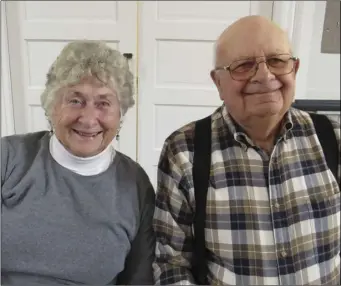  ?? ?? Janet (Follett) Keene and Walter F. Keene, of North Smithfield celebrated their 70th anniversar­y on May 3.