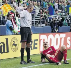  ?? STEPHEN BRASHEAR / THE CANADIAN PRESS ?? Joe Fletcher was part of the officiatin­g crew four years ago when soccer’s biggest showcase was held in Brazil.