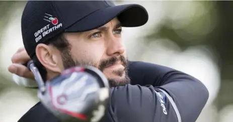  ?? FRANK GUNN/THE CANADIAN PRESS ?? Adam Hadwin, from Abbotsford, B.C., has two wins on the Web.com Tour but is still looking for a breakthrou­gh victory on the PGA Tour.