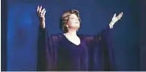  ?? FUENTE EXTERNA ?? La soprano Ivonne Haza falleció el 16 de este mes.
