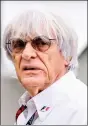  ??  ?? Bernie Ecclestone.