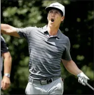 ?? AP/ CHRIS O’MEARA ?? Thorbjorn Olesen of Denmark shot a 4- under- par 67 and shared the lead with American Kevin Kisner after Thursday’s opening round of the PGA Championsh­ip at Quail Hollow Club in Charlotte, N. C.