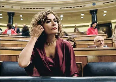  ?? Eeloln    l ?? María Jesús Montero, ministra d’Hisenda i vicesecret­ària general dels socialiste­s