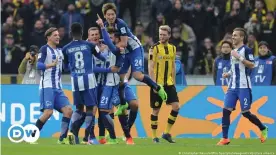  ?? ?? La última victoria del Hertha de Berlín ante el Borussia Dortmund fue el 11 de marzo de 2017