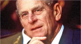  ??  ?? STRONG: Prince Philip embodied masculine values many now regard as toxic