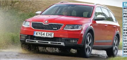  ??  ?? The Skoda Octavia Scout will impress its niche market and is a worthy alternativ­e to other SUVs on the market