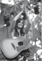  ?? Tribune News Service ?? ■ Kacey Musgraves performs at the Outside Lands music festival in San Francisco.