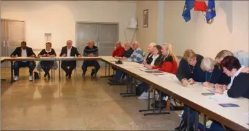  ?? (Photo V. T.) ?? De nombreux habitants des quartiers sud se sont manifestés pour devenir « référent » du comité.